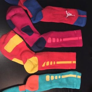 Nike Elite + Jordan brand socks